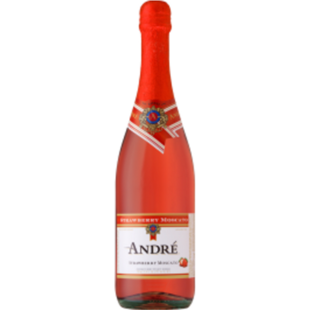 ANDRE STRAWBERRY MOSCATO 750ML