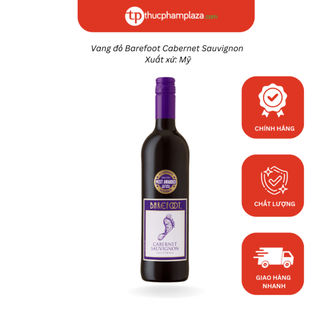 BAREFOOT CABERNET SAUVIGNON 750ML