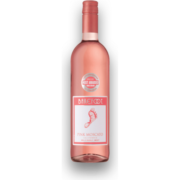 BAREFOOT  PINK MOSCATO 1.5L