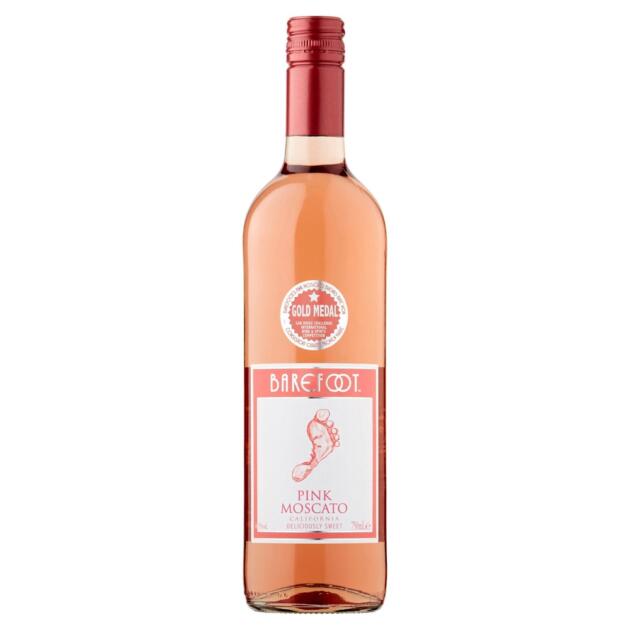 BAREFOOT  PINK MOSCATO 750ML