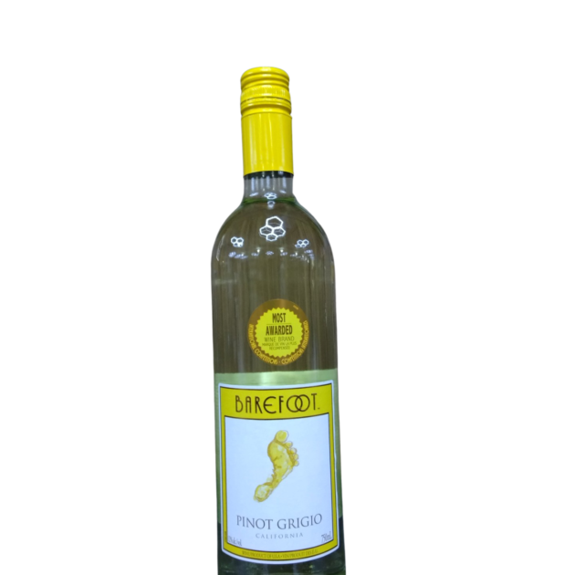 BAREFOOT  PINOT GRIGIO 750ML