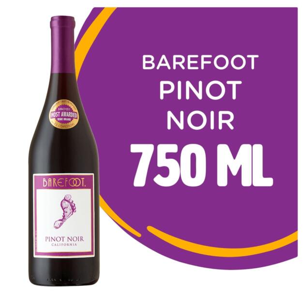 BAREFOOT  PINOT NOIR 750ML