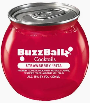 BUZZBALLZ STRAWBERRY MARG 30 12/4P 200ML
