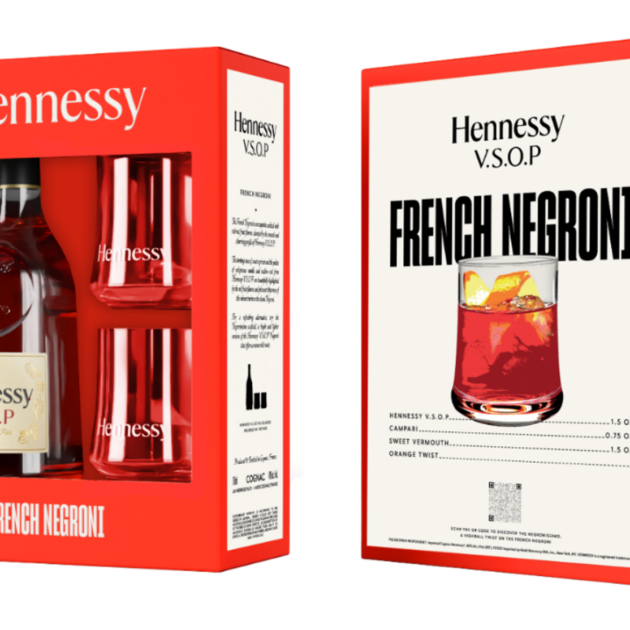 HENNESSY COG VSOP 80 W/2 GLS 750 ML