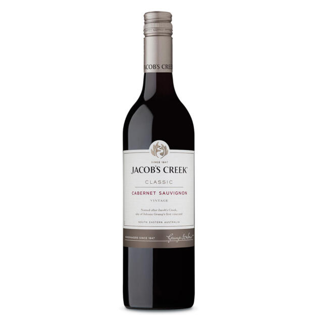 JACOBS CREEK CABERNET SAUVING 750 ML