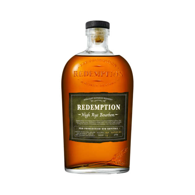 REDEMPTION BBN STRAIGHT HIGH RYE92 750ML
