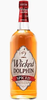 WICKED DOLPHIN PREM SPICED RUM 750 ML