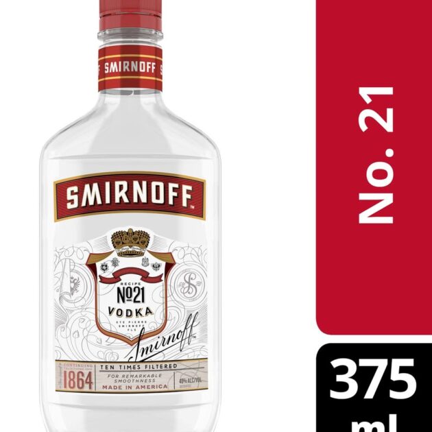 SMIRNOFF VODKA 80 PET 375ML