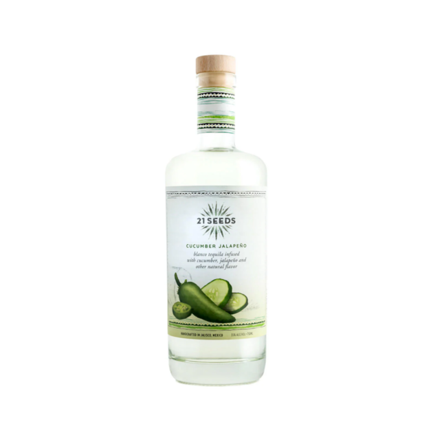 21 SEEDS TEQ CUCUMBER JALAPENO 70 750ML