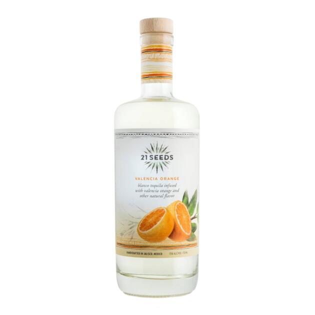 21 SEEDS TEQ VALENCIA ORANGE 70 750ML
