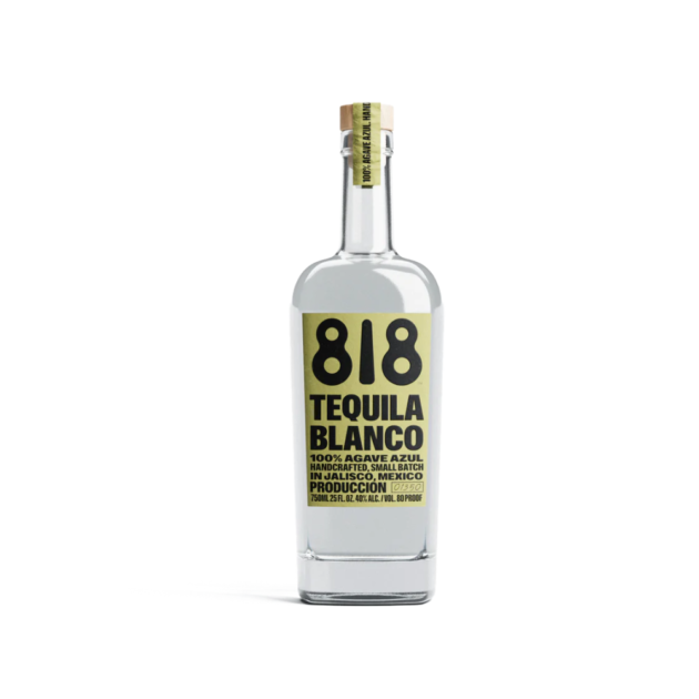818 TEQUILA BLANCO 80 750ML