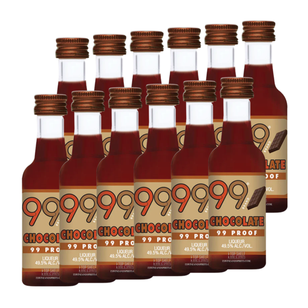 99 SCHNPS CHOC  PET 10/12 PK 50ML