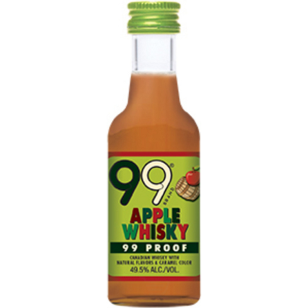 99 WHSKY APL PET 10/12PK 50ML