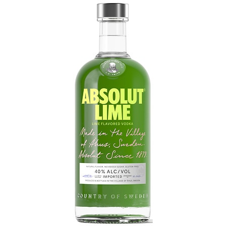 ABSOLUT VOD LIME 80 750ML