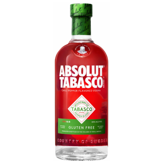 ABSOLUT VOD TABASCO CHILI PE 750 ML