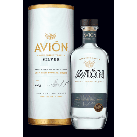AVION TEQUILA SILVER 80 CANISTER 750ML