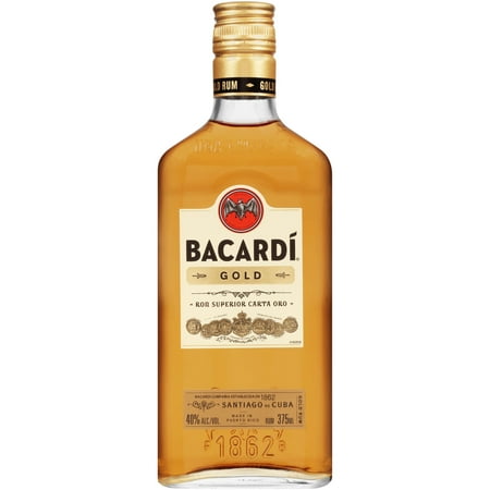 BACARDI RUM GOLD 80  375ML