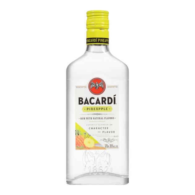 BACARDI RUM PINEAPPLE 70  375ML