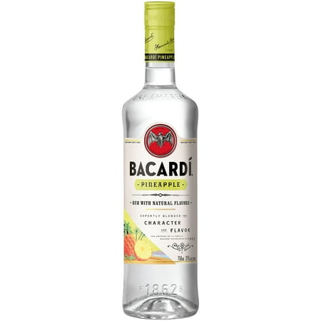 BACARDI RUM PINEAPPLE 70  750ML