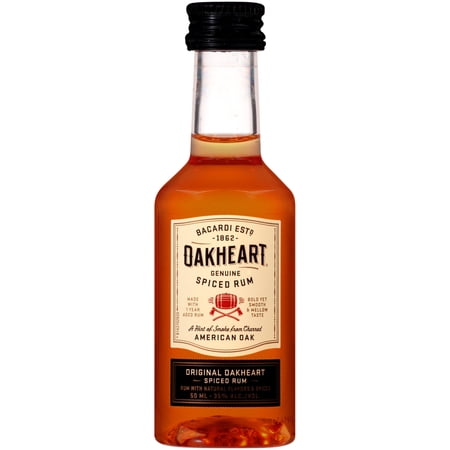 BACARDI RUM SPICED  70 12/10PK 50ML