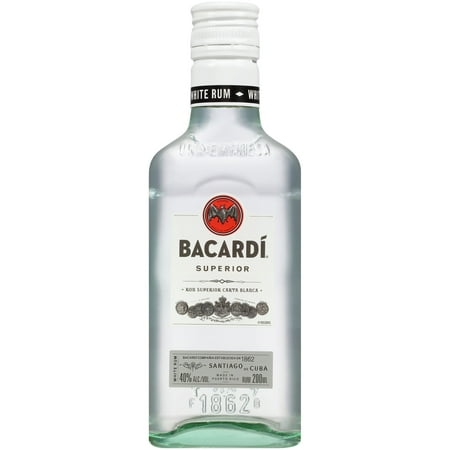 BACARDI RUM SUPERIOR WHITE 70  200ML