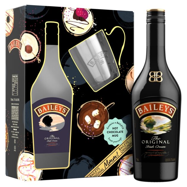 BAILEYS IRISH CREAM W/MUG VAP 750ML