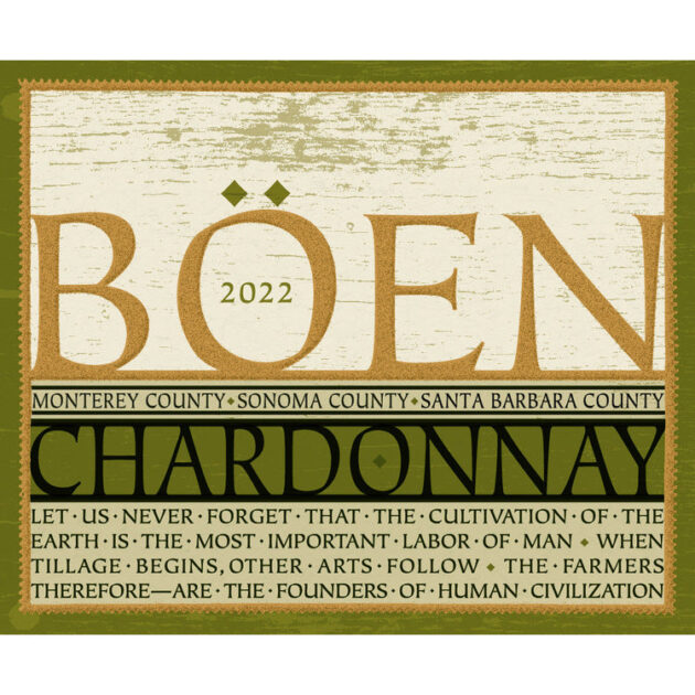 BOEN CHARDONNAY(TRI-COUNTY)(SC)20 750ML