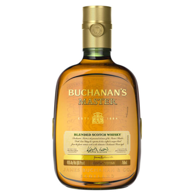 BUCHANANS SCO MASTER BLENDED 80 750ML