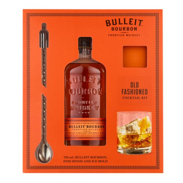 BULLEIT BOURBON 90 W/ICEMOLD & SPOON 750ML