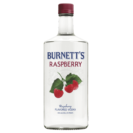 BURNETTS VOD RASPBERRY 60 PET 1.75L
