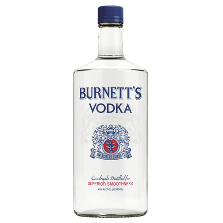 BURNETTS VODKA 80 750ML