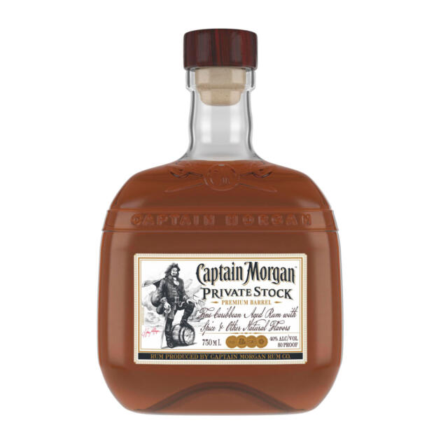 CAPT MORGAN RUM PRIVATE STOCK 80 750ML