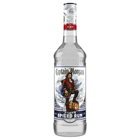 CAPT MORGAN RUM SILVER SPICED  750ML