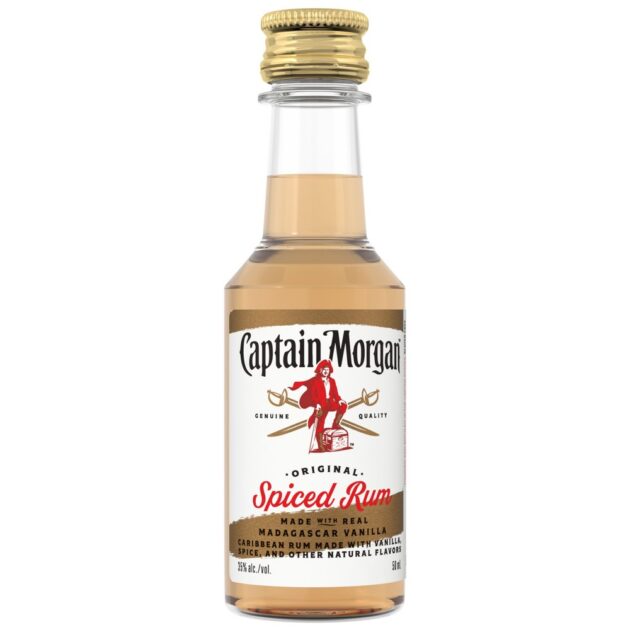 CAPT MORGAN RUM SP MV 70 10P PET 50ML