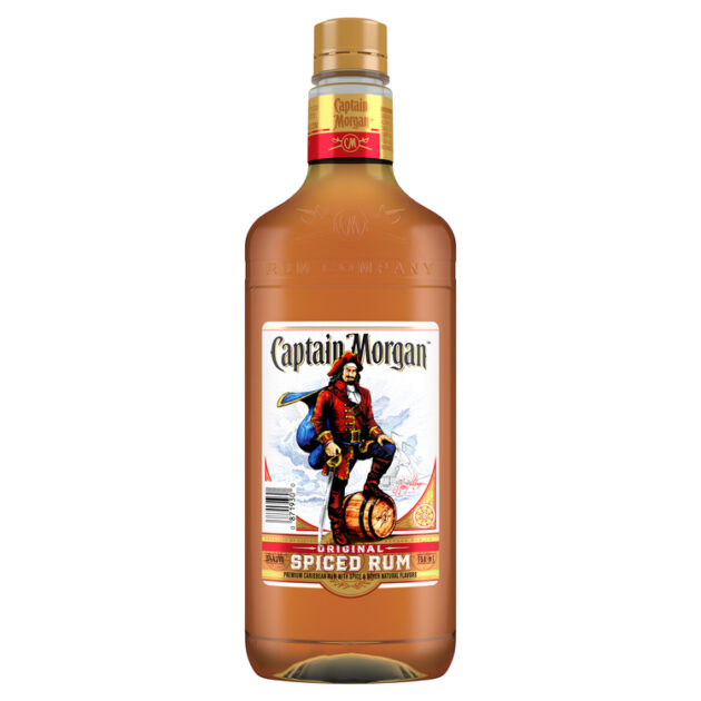 CAPT MORGAN RUM SP MV 70 PET FLASK 750ML