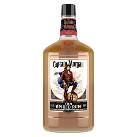 CAPT MORGAN RUM SPICED SIG 100 GLASS 1.75L