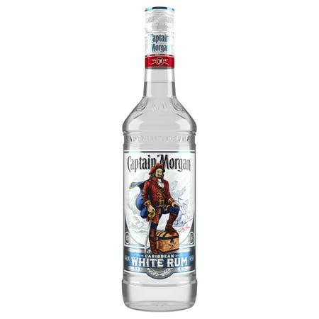CAPT MORGAN RUM WHITE 80 750ML