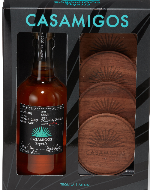 CASAMIGOS TEQ ANEJO 80 W/4 COAST 750ML