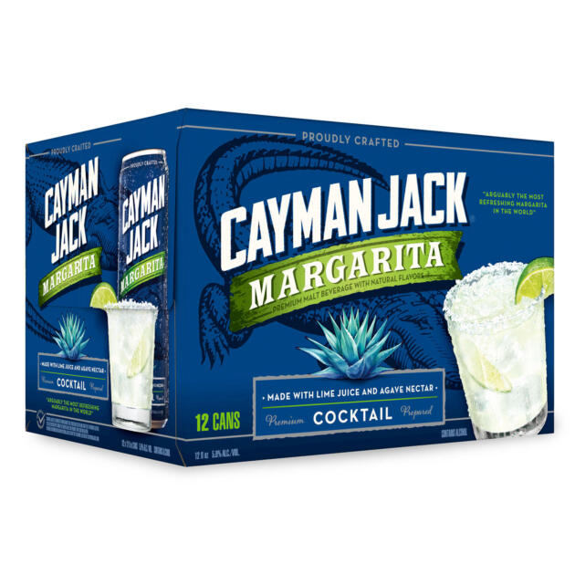 CAYMAN JACK MARGARITA VAR PK 12oz/12 pack