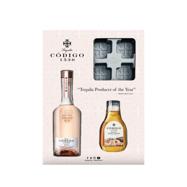CODIGO 1530 TEQ ROSA BL 80 375ML