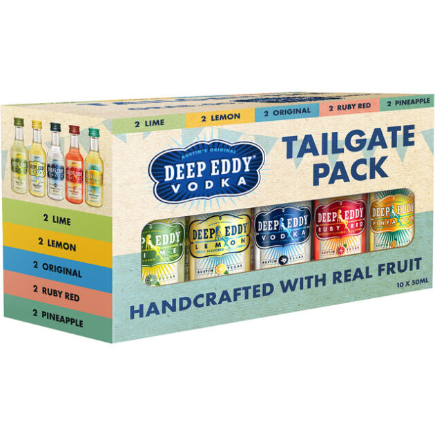 DEEP EDDY MIXED TAILGATE PK VODKA 10/50ML PK