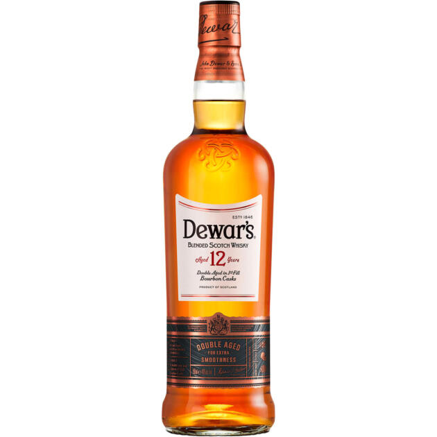 DEWARS BLENDED SCO DBL AGED 12YR80 750ML