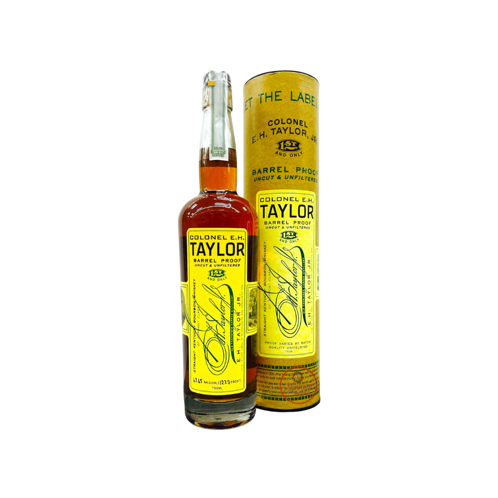 E.H. TAYLOR BARREL PROOF KENTUCKY BBN WHISKEY 750ML 127.3 proof