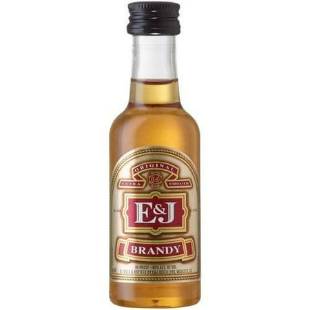 E&J BRANDY  12/SLV  50ML