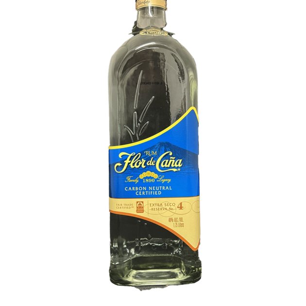 FLOR DE CANA RUM WT EX SECO 4YR 1.75L
