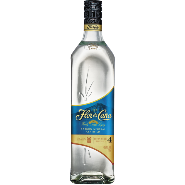 FLOR DE CANA RUM WT EX SECO 4YR 750ML