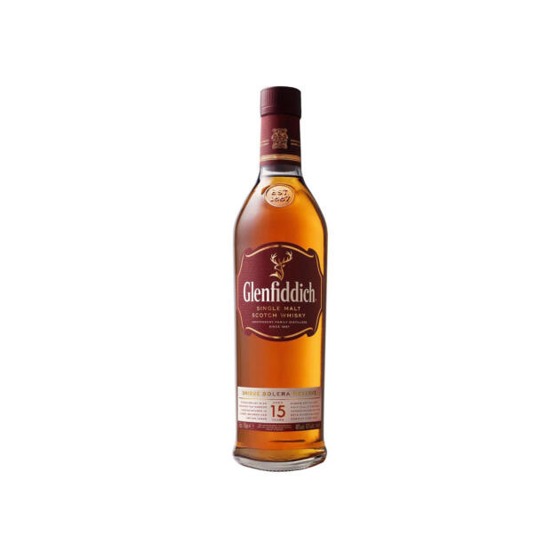GLENFIDDIC SCOTCH 15YR SOLERA RSV 750ML