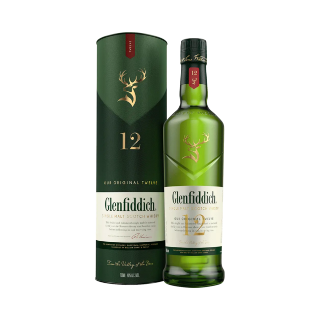 GLENFIDDICH SCOTCH 12YR 750ML