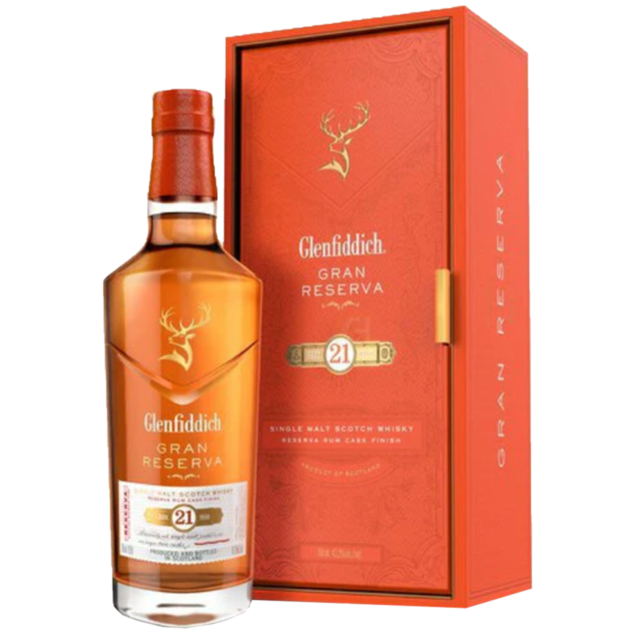 GLENFIDDICH SCOTCH 21 YR GR RSV 3 B 750 ML