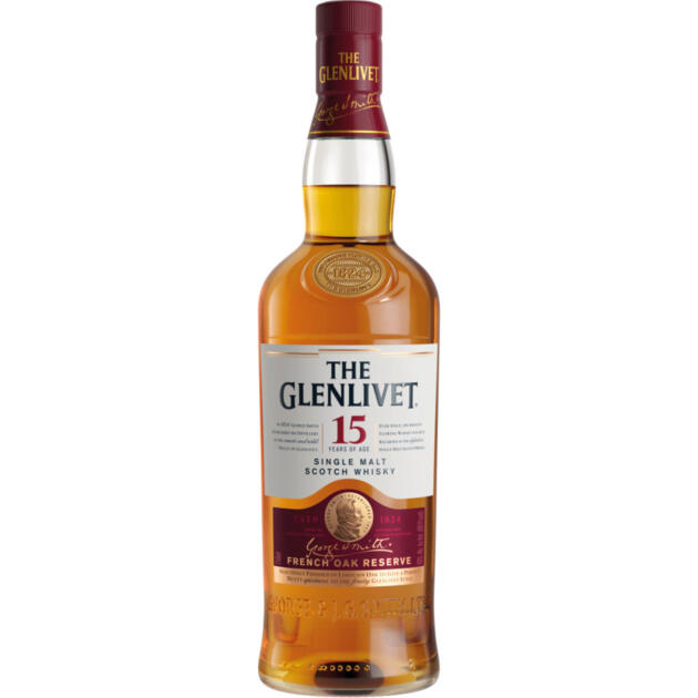 GLENLIVET SCO SM FR OAK 15YR 80750ML